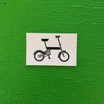 Sticker #295: Folding Bike