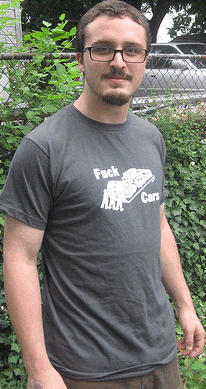 Fuck Cars T-shirt