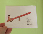 It's Better With You Around greeting card