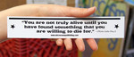 Sticker #031: You Are Not Truly Alive