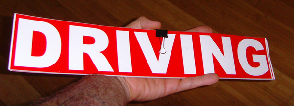 Sticker #230: Driving