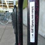 Sticker #338: Bikes Are Totally Gay