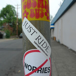Sticker #350: Just Ride