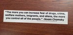 Sticker #093: Noam Chomsky Quote