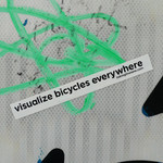 Sticker #352: Visualize Bicycles Everywhere