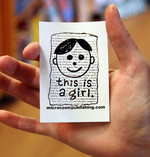 Sticker #281: This Is A Girl