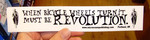 Sticker #072: When Bicycle Wheels Turn