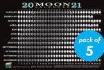 2021 Moon Calendar Card