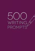 500 Writing Prompts (Burgundy)