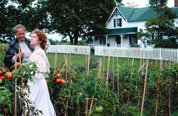 anne of green gables in the herb garden