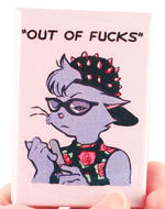 Out of Fucks River Magnet
