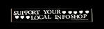 Sticker #257: Support Your Local Infoshop