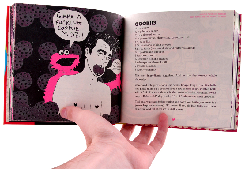 Microcosm Publishing выпускает книги веганских рецептов, вдохновленные Моррисси и Кейвом